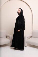 ⁦عباية مخمل W252⁩ - الصورة ⁦4⁩