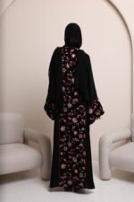 ⁦عباية مخمل W255⁩ - الصورة ⁦3⁩