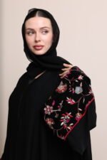 ⁦عباية مخمل W255⁩ - الصورة ⁦7⁩