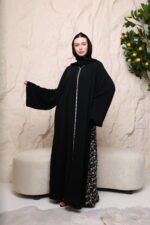 ⁦عباية مخمل W256⁩ - الصورة ⁦6⁩