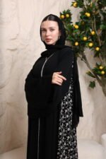 عباية مخمل W256