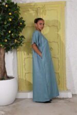 ⁦فستان لينن⁩ - الصورة ⁦3⁩