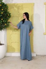 ⁦فستان لينن⁩ - الصورة ⁦2⁩