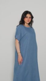 ⁦فستان لينن⁩ - الصورة ⁦4⁩