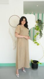 ⁦فستان لينن⁩ - الصورة ⁦3⁩