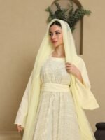 طقم الفاتنة أصفر هادئ