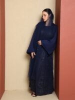 ⁦فستان الفخامة - كحلي⁩ - الصورة ⁦6⁩