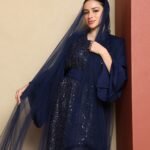 فستان الفخامة - كحلي