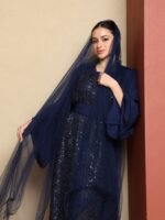 فستان الفخامة - كحلي
