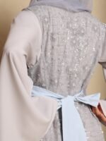 ⁦فستان الفخامة - رمادي⁩ - الصورة ⁦4⁩